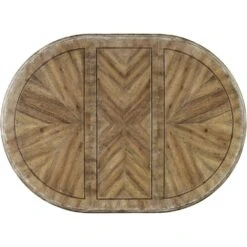 Riviera Round Dining Table - Natural - Wood - Round -France and Son Store 5350 75203top