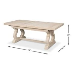 Beauford Dining Table Grey -France and Son Store 54133 X