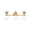 Bath Palma Three Light Vanity -France and Son Store 54153HB