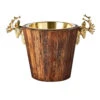 Wine Cooler W/ Brass Stags Head 2 Wine Cooler W/ Brass Stags Head -France and Son Store 547415 Abigails Wholesale Tabletop Mixed Media Ice Buckets Coolers Wine Cooler w Brass Stags Head Chalet 1000x c2b92625 2ec9 41cb a82c e99268bb380b