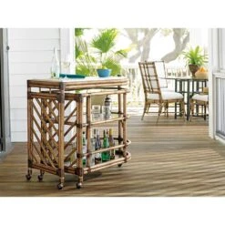 Cable Beach Bar Cart - Bermuda Sands -France and Son Store 558 862 WS Alt 3 Horizontal