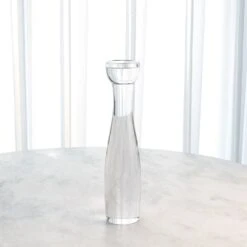 Modern Crystal Candleholder -France and Son Store 56568