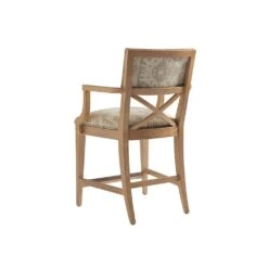 Sutherland Upholstered Counter Stool - Newcastle -France and Son Store 566 895 658841 Back Silo