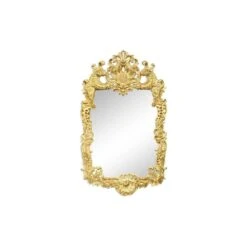 Finely Carved & Gilded Rococo Style Mirror