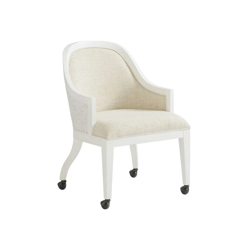 Bayview Arm Chair With Casters - Caribbean Sands 3 Bayview Arm Chair With Casters - Caribbean Sands