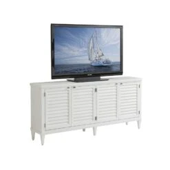 Lantern Bay Media Console - Caribbean Sands