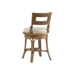 Bay Harbour Swivel Counter Stool - Sunwashed -France and Son Store 579 895 01 Silo back