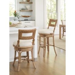 Bay Harbour Swivel Counter Stool - Sunwashed -France and Son Store 579 895 896 01 WS