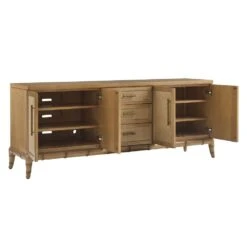 Commodore Media Console - Sunwashed -France and Son Store 579 907 Silo open