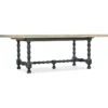 Florence Trestle Dining Table - 84" - Beige Black Brown Natural Off White - Wood - Rectangle -France and Son Store 5805 75200 80 silo