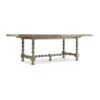 Florence 84In Trestle Extension Dining Table - Brown Grey Natural - Wood - Rectangle -France and Son Store 5805 75200 85