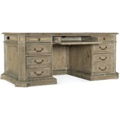 Tuscany Traditions Executive Desk - Brown 18 Tuscany Traditions Executive Desk - Brown -France and Son Store 5878 10563 80 open silo ea47538a 6086 47f9 9eb3 5a3b734135dd