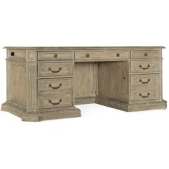 Tuscany Traditions Executive Desk - Brown 17 Tuscany Traditions Executive Desk - Brown -France and Son Store 5878 10563 80 silo a99368eb 2f33 4a53 8bce 163dce793832