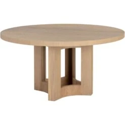 Elma Dining Table - Natural - 60" -France and Son Store 58d11322 3668 4d5d 9874 b4f6fada3737 large 9a609c38 6008 426d afb1 9b9fe125d309