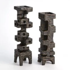 Brutalist Candleholder -France and Son Store 59245