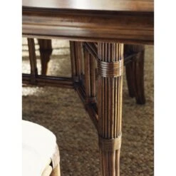 Fisher Island Rectangular Dining Table - Caribbean Sunset -France and Son Store 593 876C Det