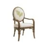 Gulfstream Oval Back Arm Chair - Caribbean Sunset -France and Son Store 593 881 02 Silo