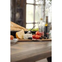 Mesa 86In Dining Table With Leaves - Brown - Rectangle -France and Son Store 5960 75200 BRN 10