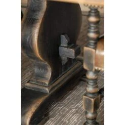 Mesa 86In Dining Table With Leaves - Brown - Rectangle -France and Son Store 5960 75200 BRN 9