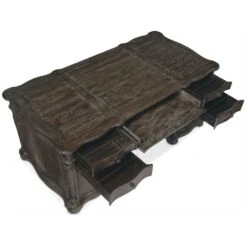 Tuscany Traditions Executive Desk - Brown 23 Tuscany Traditions Executive Desk - Brown -France and Son Store 5961 10562 89 detail