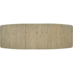 Oceanview Rectangle Dining Table W/2-18In Leaves - Beige Natural Off White - Rectangle -France and Son Store 6015 75217 80 top