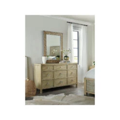 Oceanview Nine-Drawer Dresser - Natural -France and Son Store 6015 90202 80 004 85 room 2755638e fa27 45d3 b356 3eacc24f7ad2