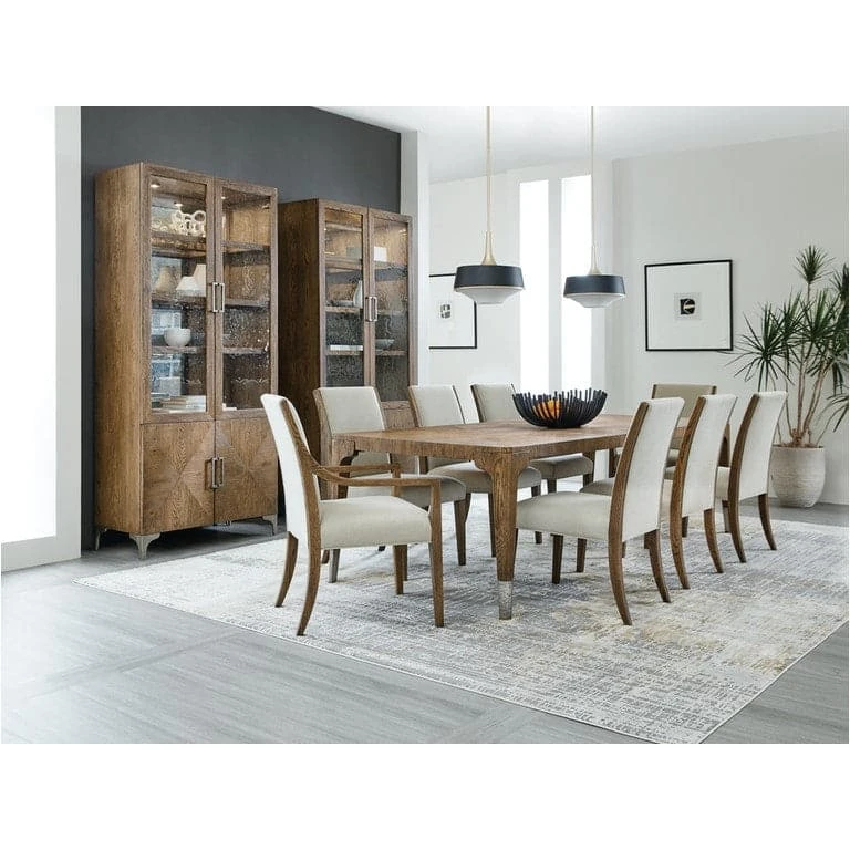 Ellis Extension Dining Table - Brown Natural - Parsons 5 Ellis Extension Dining Table - Brown Natural - Parsons - Image 3