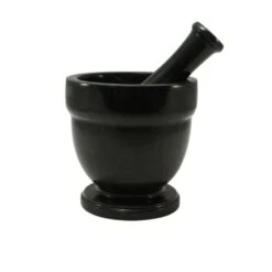 Large Marble Mortar And Pestle Set