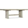River Rectangle Dining Table With Leaf - Beige Natural Off White - Rectangle