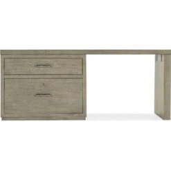 Desk With 2in Top-Lateral File And Leg 10 Desk With 2in Top-Lateral File And Leg -France and Son Store 6150 10908 85 straight silo