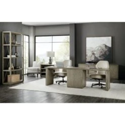 Linville Falls Open Desk Cabinet -France and Son Store 6150 10924 413 50003 55482 85 room