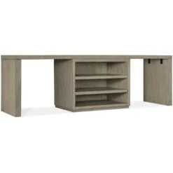 Linville Falls Desk - 96in Top - Open And 2 Legs