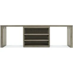 Bluff Desk - 96In Top - Open And 2 Legs -France and Son Store 6150 10925 85 straight silo