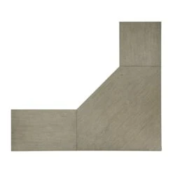 Bluff Corner Desk With File And Open Desk Cabinet -France and Son Store 6150 10933 85 top