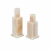 Lithos Ivory Candle Holder Set Of 2 -France and Son Store 6276ed46128b702d5f463e7ff4babca1b0012ca9