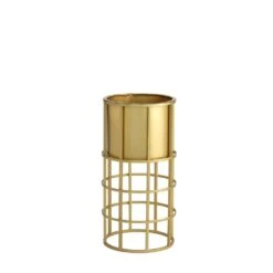Ringed Planter-Brass-Lg -France and Son Store 64269 09ad8155 6261 498f 9c5c 35a460587a4e
