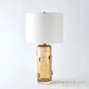 Amber Glass Lamp