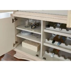 Tiered Compartment Bar Cabinet -France and Son Store 6500 75160 80 detail3 7a1576da bd28 4479 b18e 02b504f5b38f