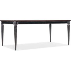 Charleston Rectangle Leg Dining Table W-2-22in Leaves