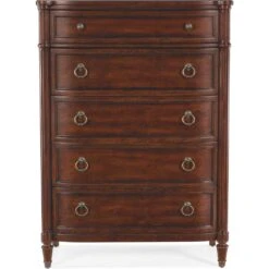 Charleston Five-Drawer Chest -France and Son Store 6750 90010 85 straight silo 44a4b5c5 dfd1 4ba1 8a39 b9ede51bccf4