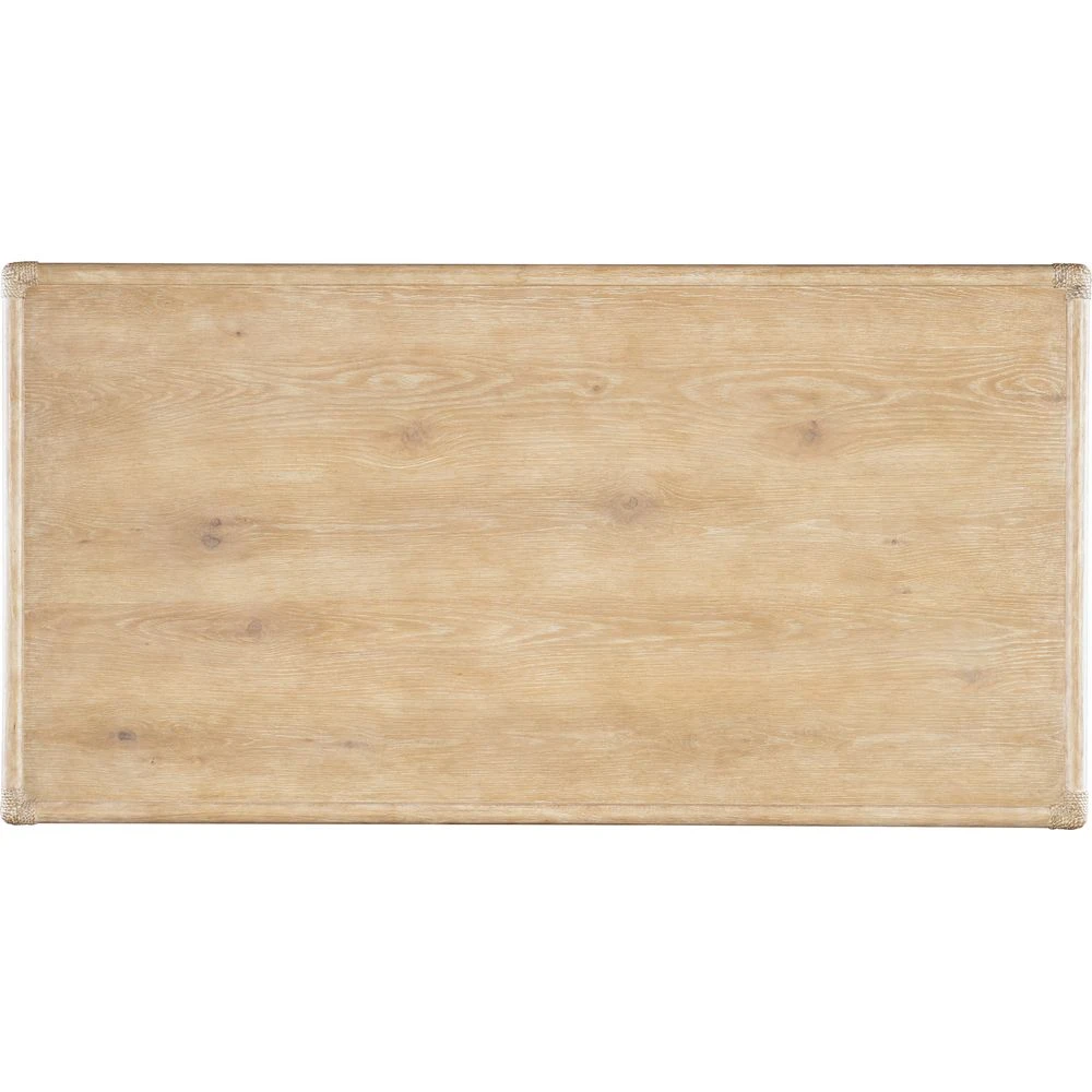 Retreat Pole Rattan Writing Desk - Light Wood 7 Retreat Pole Rattan Writing Desk - Light Wood - Image 5