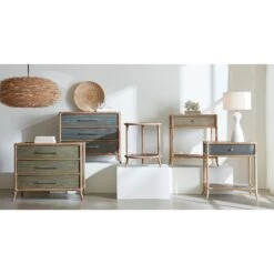 Retreat Pole Rattan Chest - Blues -France and Son Store 6950 90017 117 35 45 80116 45 room a6cf9657 3b31 448c 9d73 952cbfe7337f
