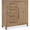 Vineyard Row Four-Drawer Door Chest - Light Wood -France and Son Store 6952 90010 80 silo 5be0d639 2172 4a51 b50e 52a621606e97