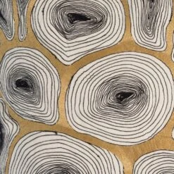 Agate Pillow-Black/Gold -France and Son Store 7.90600 1