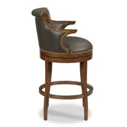 MacKenzie Bar Stool -France and Son Store 7023 10 side