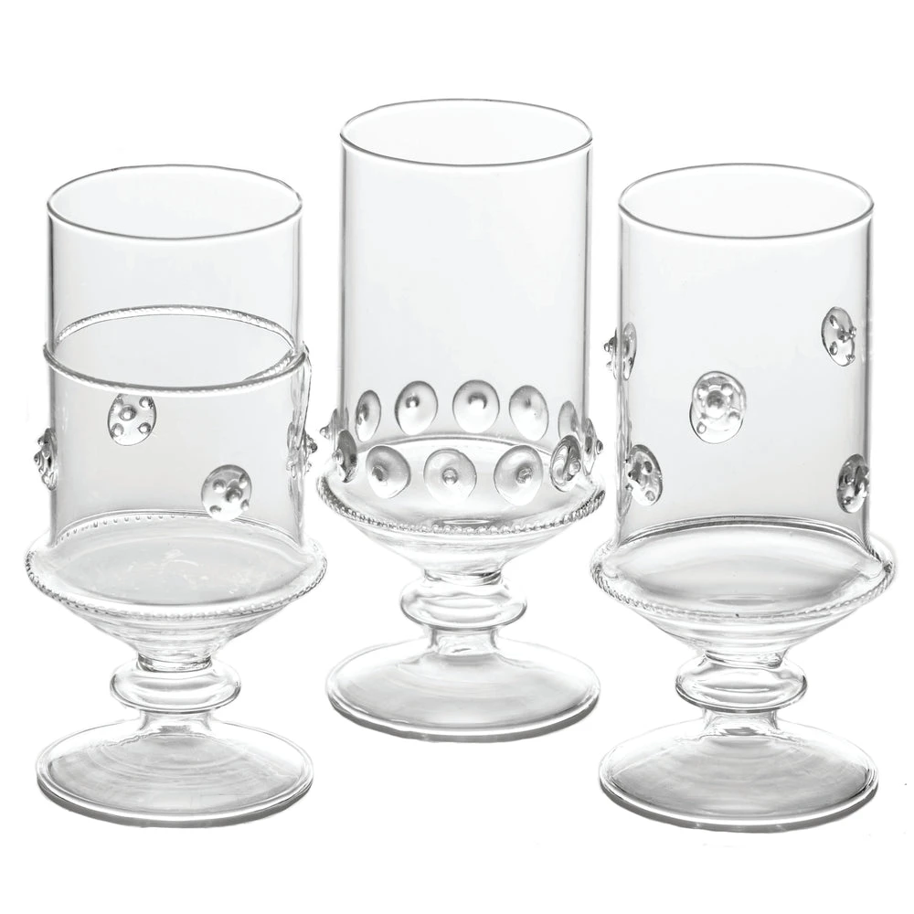 La Boheme Footed Votives, Set Of 6