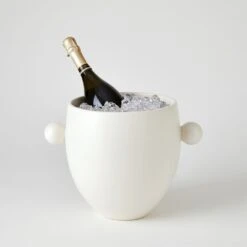 Ball Handled Ice Bucket-White -France and Son Store 71065 f1486779 a577 496e 8afd c424494dfe92