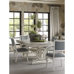 Lexington Montauk Rectangular Dining Table - Oyster -France and Son Store 714 876 0L RS Alt