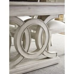 Lexington Montauk Rectangular Dining Table - Oyster -France and Son Store 714 876 Det Base V