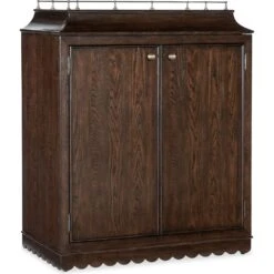 Commerce And Market Dukes Bar Cabinet - Dark Wood